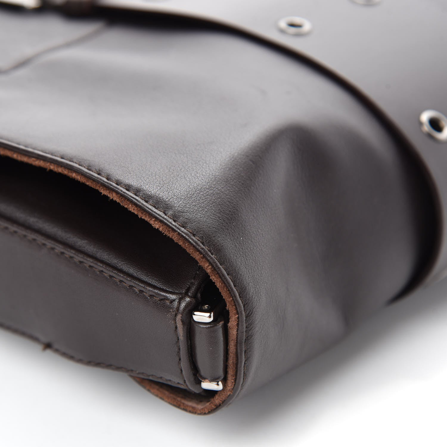 Christian Dior Calfskin Street Chic Messenger Brown 10 of 14