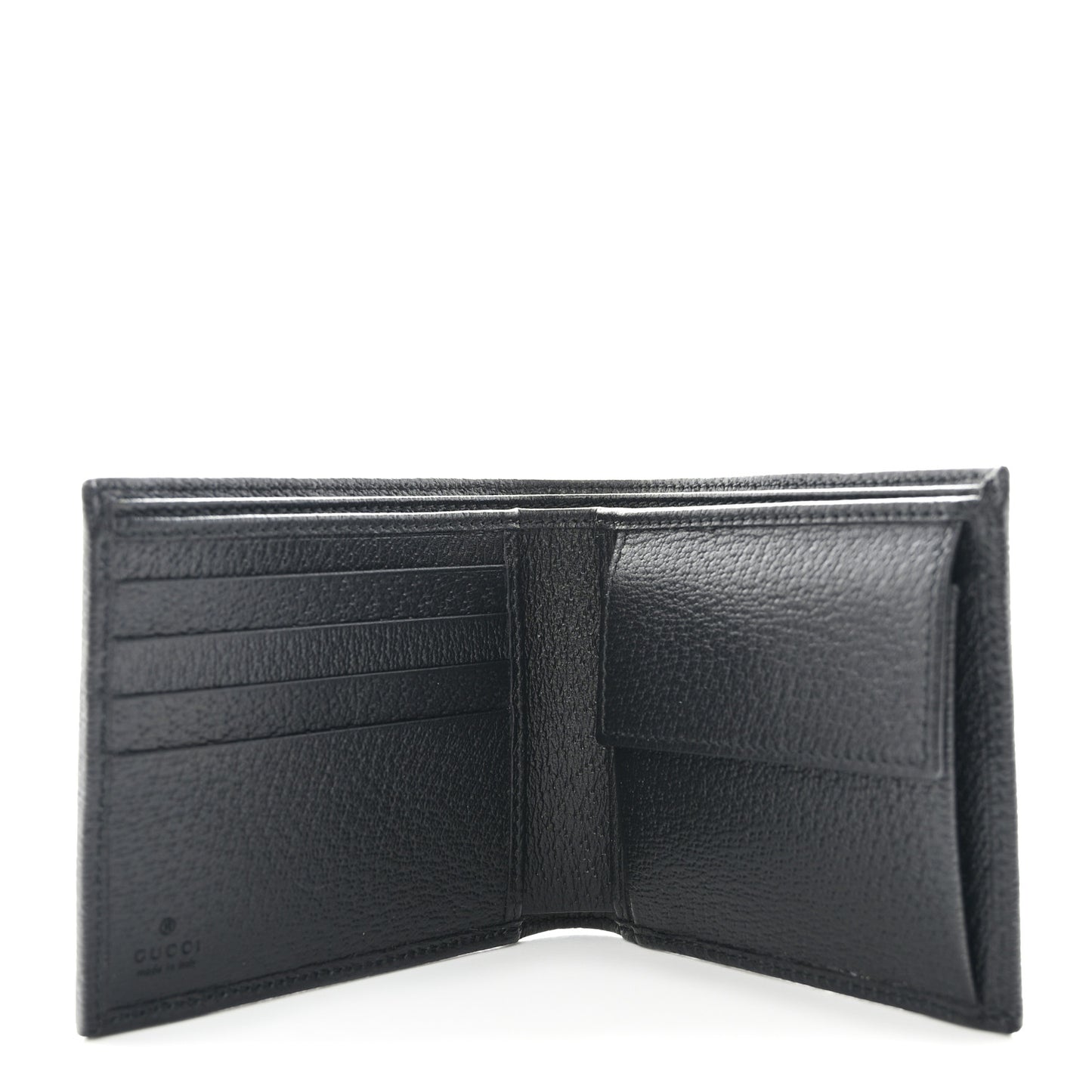 Calfskin Horsebit 1955 Bi-Fold Wallet Black