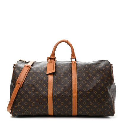 Louis Vuitton Monogram Keepall Bandouliere 55 1 of 16