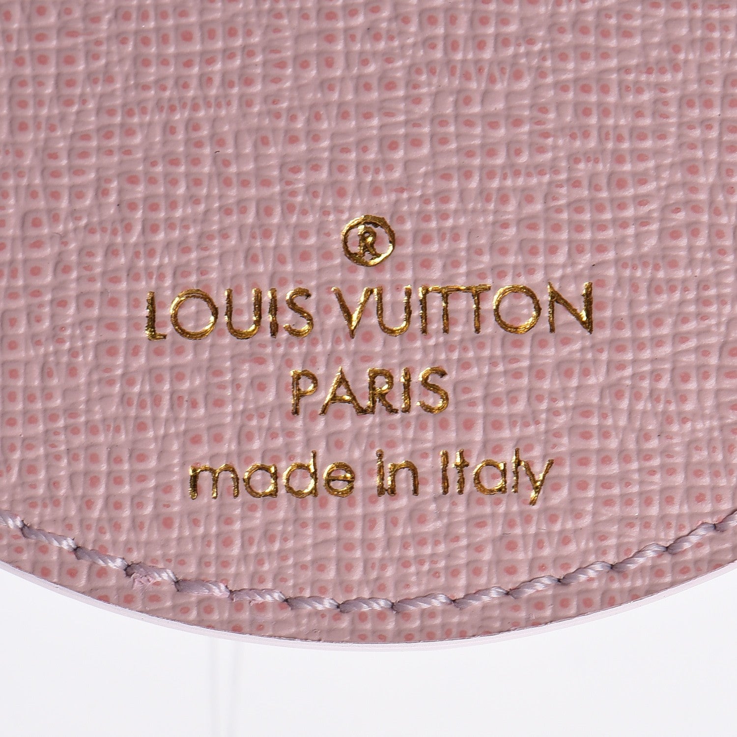 Louis Vuitton Monogram LV Mirror Bag Charm Key Holder Rose Ballerine 6 of 7