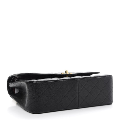 Chanel Caviar Quilted Jumbo Double Flap Black 4 of 9