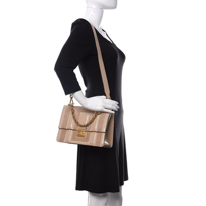 Fendi Agnello Old Shine Chamois F is Fendi Embossed Kan U Shoulder Bag Amido Nude 2 of 9