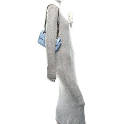 Gucci Calfskin Matelasse Mini GG Marmont Shoulder Bag Porcelain Light Blue 2 of 10