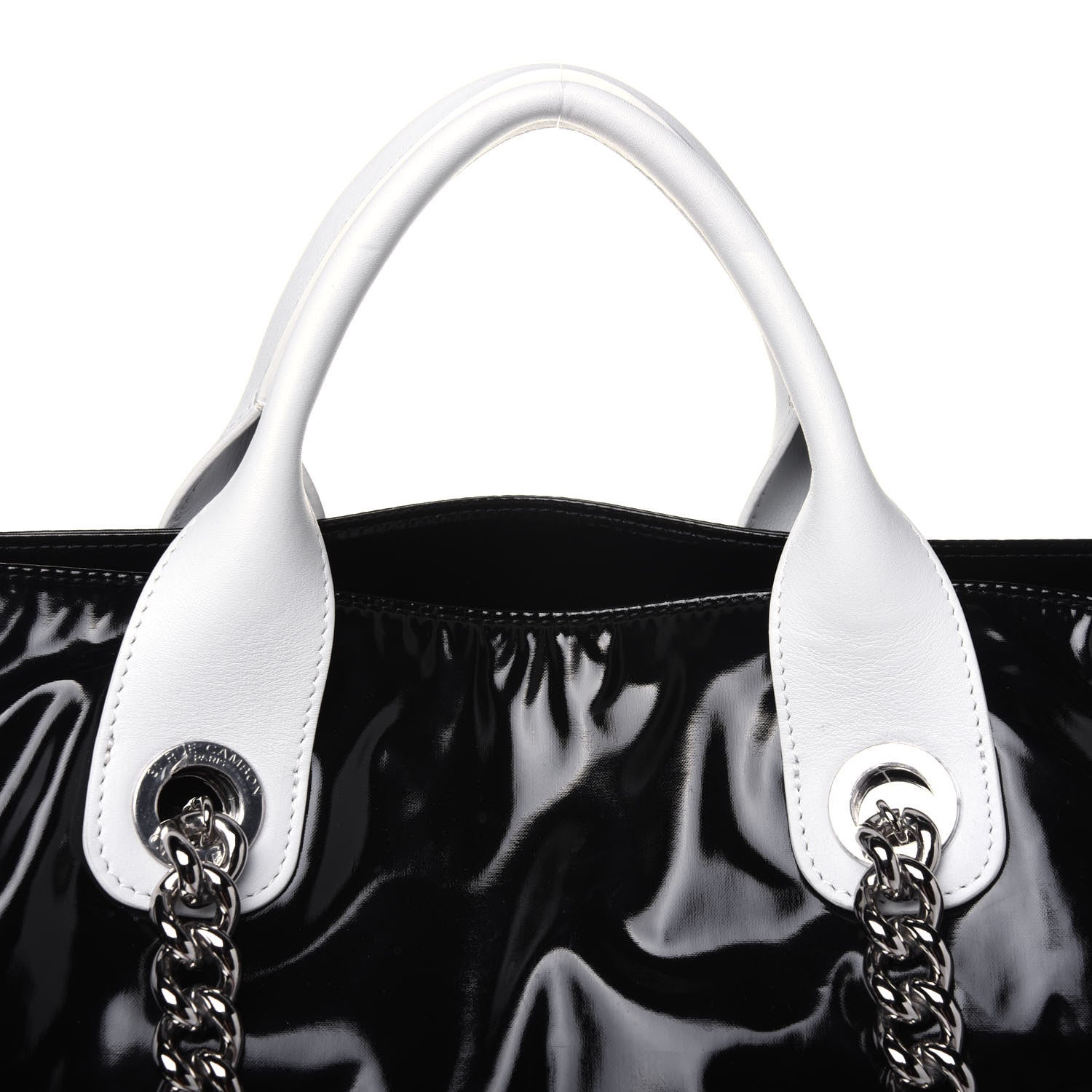 Chanel Vinyl Large La Pausa Bay Shopping Bag Black 25 of 25