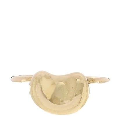 Tiffany 18K Yellow Gold Elsa Peretti Bean Ring 49 5 1 of 4