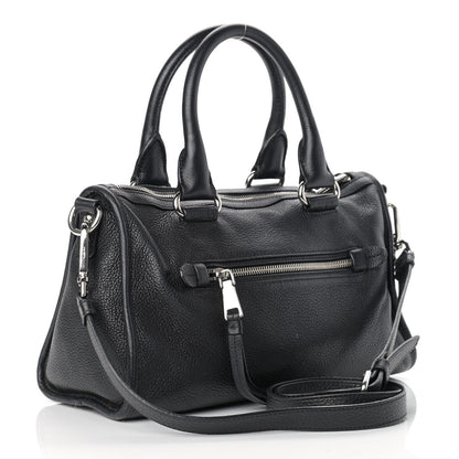 Prada Vitello Daino Shopping Satchel Black 3 of 13