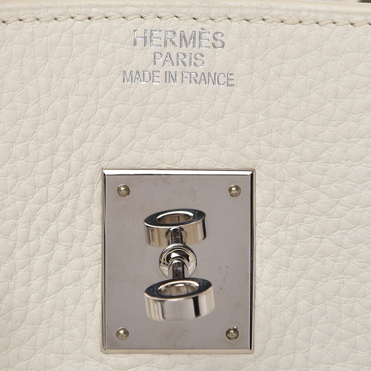 Togo Birkin 35 White