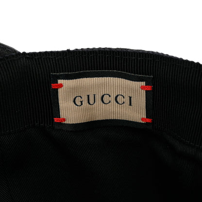 Gucci Monogram Web Baseball Hat S Black 8 of 9