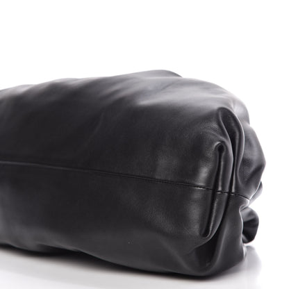 Bottega Veneta Smooth Butter Calf The Pouch Oversized Clutch Black 6 of 8