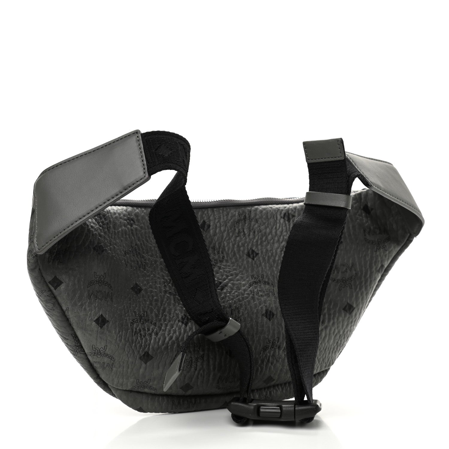 MCM Visetos Stark Belt Bag Grey 3 of 10