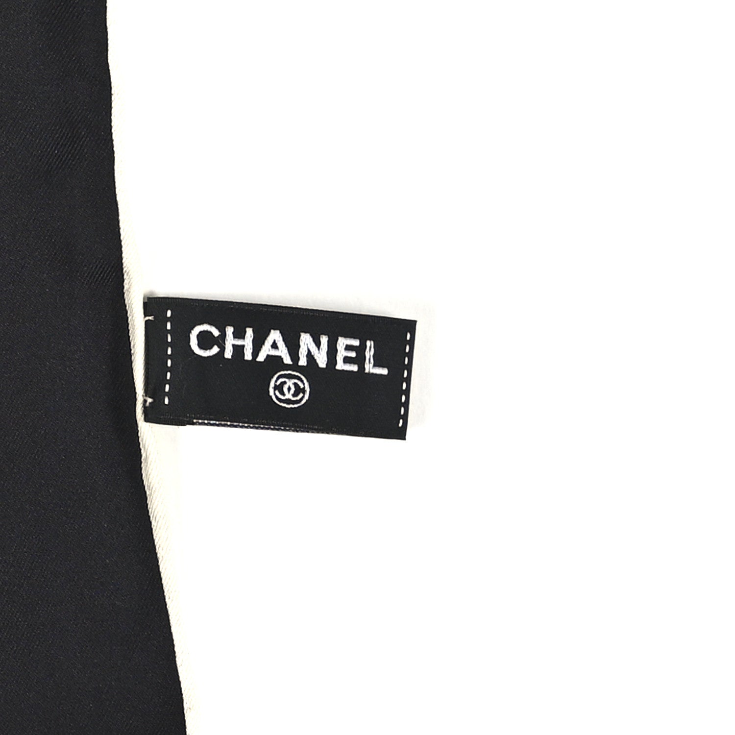 Chanel Silk Rue Cambon Print CC Square Scarf Black Multicolor 3 of 4
