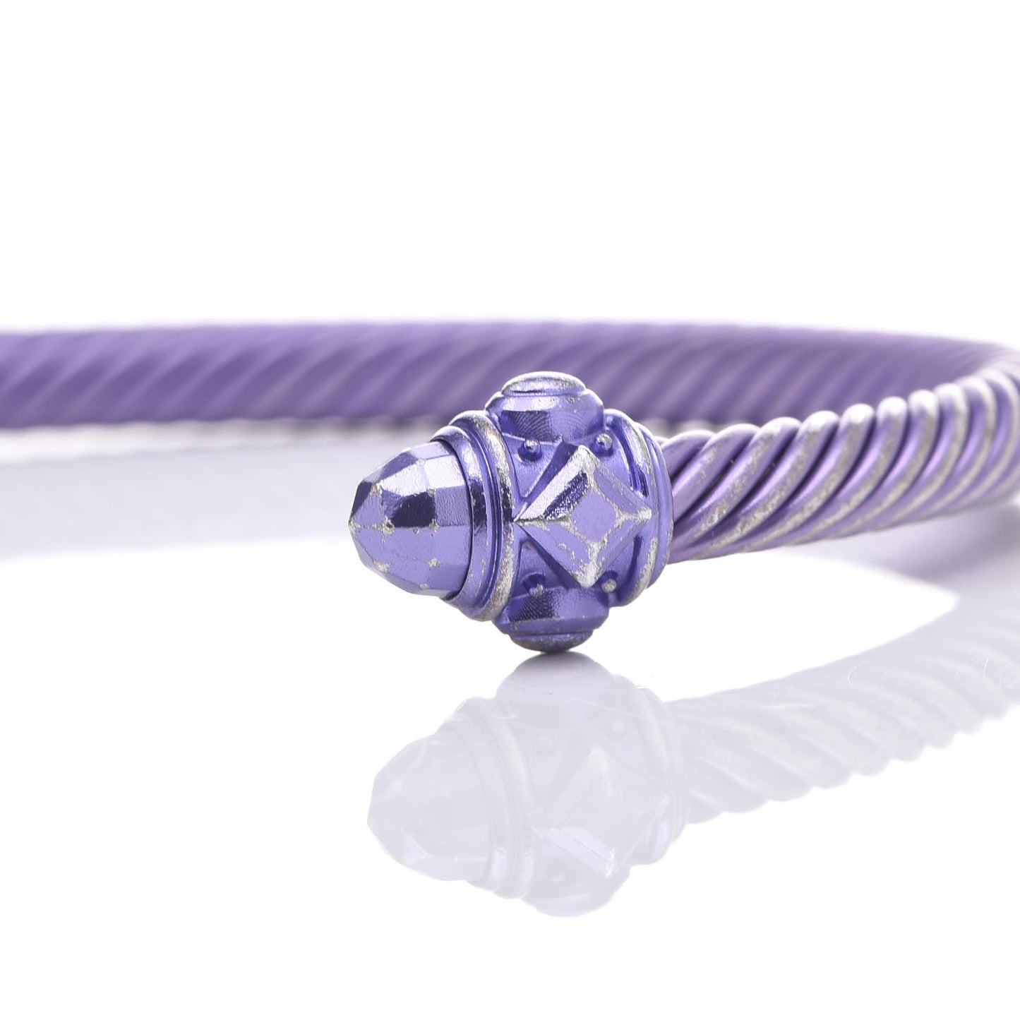 Aluminum 5mm Renaissance Bracelet Lavender