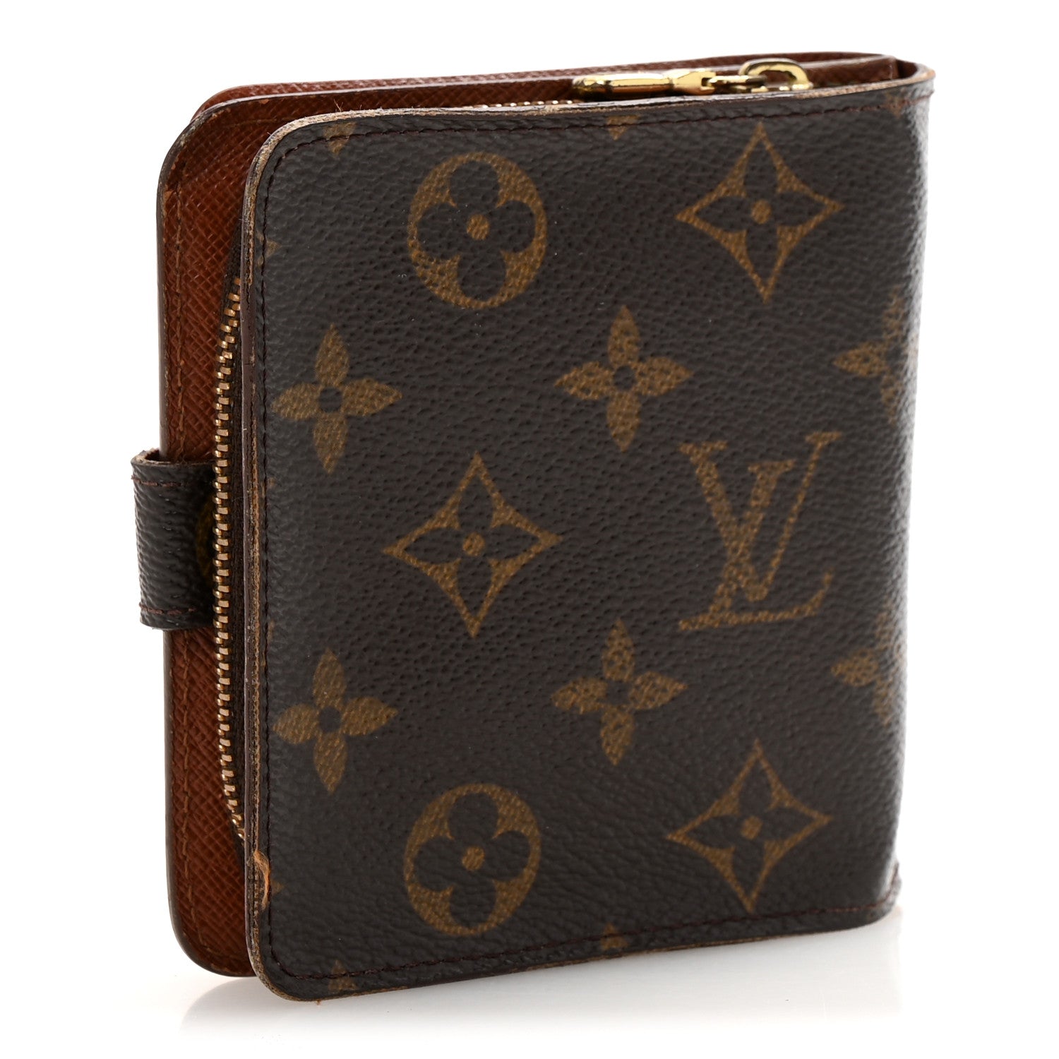 Louis Vuitton Monogram Compact Zippe Zipped Wallet 3 of 12
