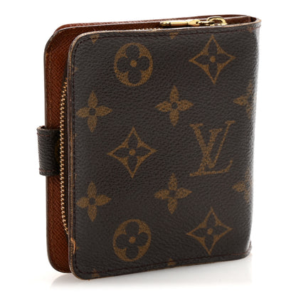 Louis Vuitton Monogram Compact Zippe Zipped Wallet 3 of 12
