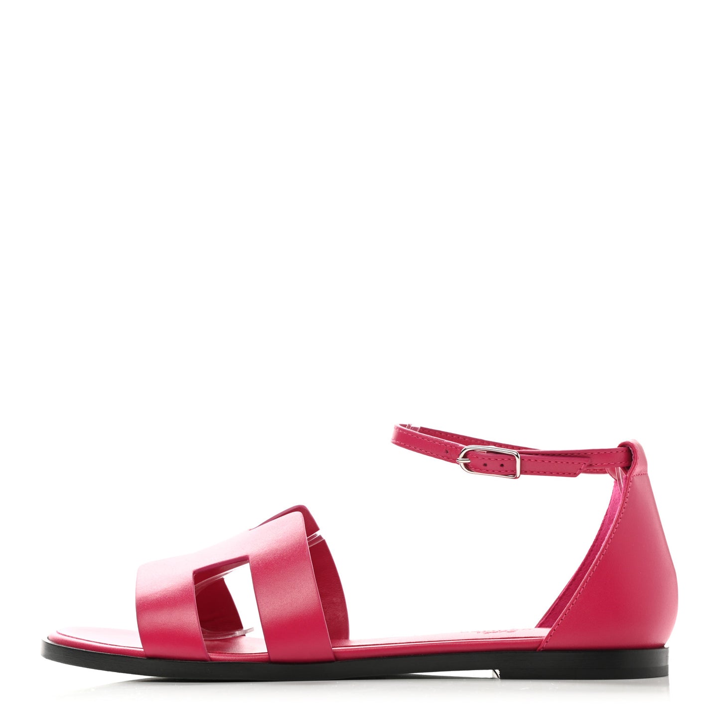 Calfskin Santorini Sandals 38.5 Fuchsia
