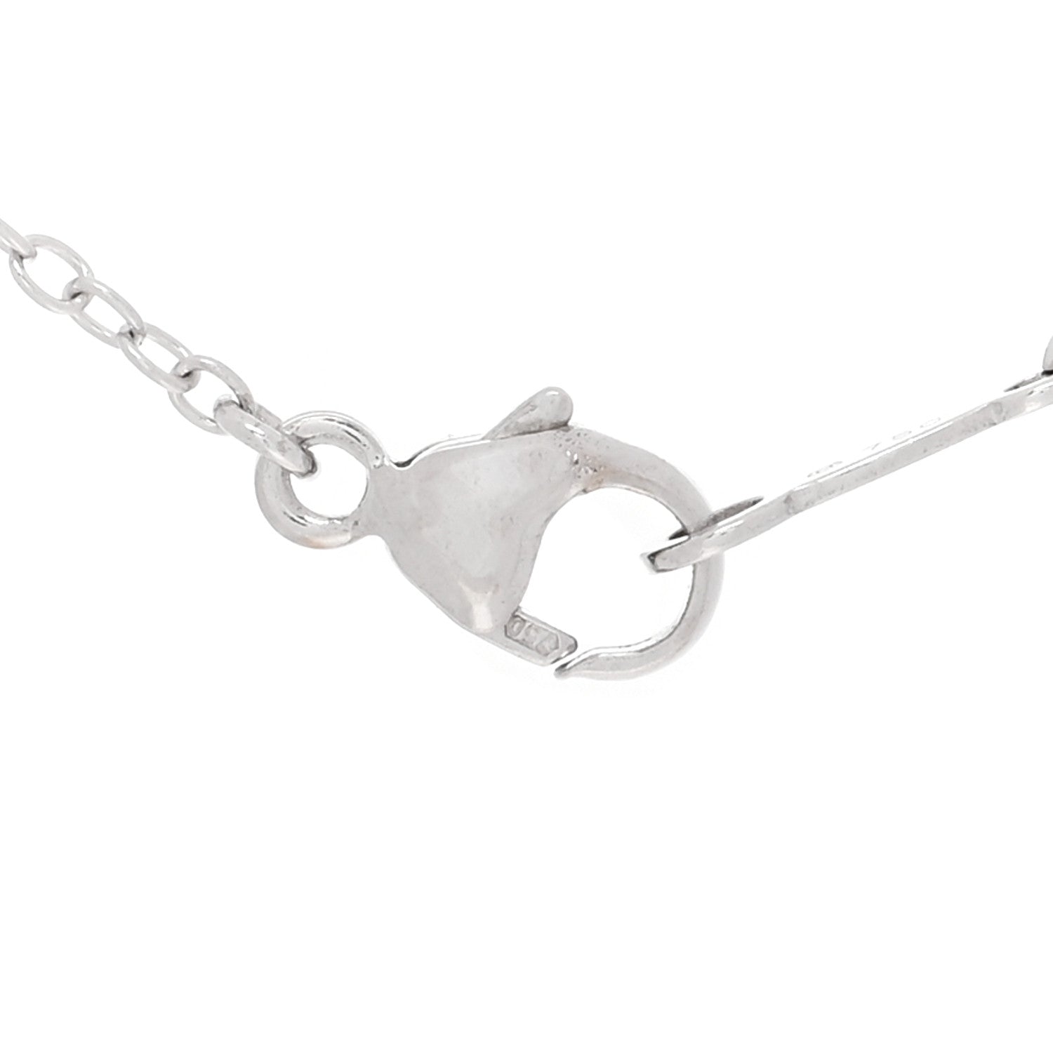 Mikimoto 18K White Gold Akoya Pearl 5.5-6mm Station Necklace 3 of 5