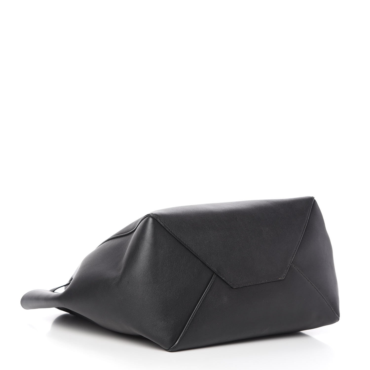 Celine Smooth Calfskin Small Belt Cabas Phantom Black 4 of 9
