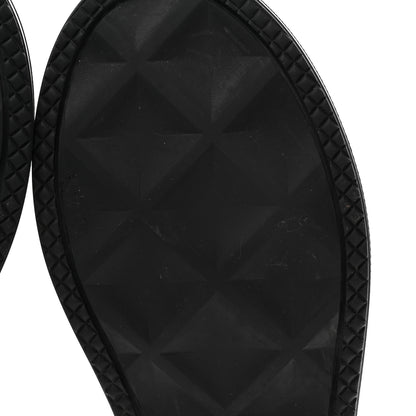 Chanel Caoutchouk CC High Boots 38 Black 19 of 19