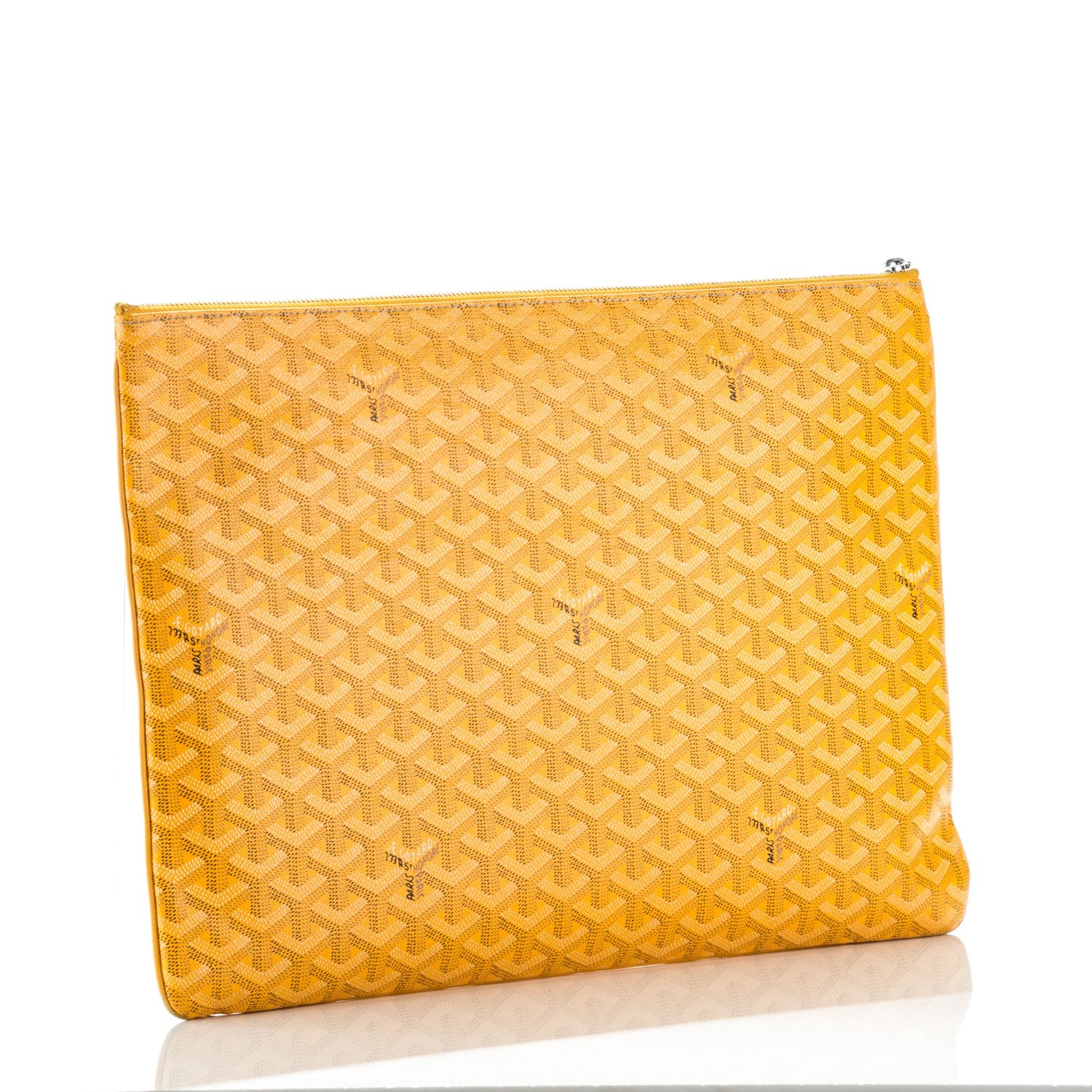 Goyard Goyardine Senat Pochette GM Yellow 3 of 7