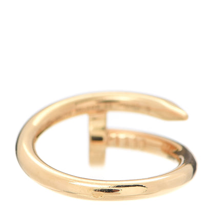 Cartier 18K Yellow Gold Juste Un Clou Ring 53 6.25 3 of 7