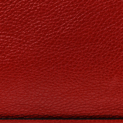 Prada Glace Calf Studded Etiquette Flap Fuoco Astrale 7 of 9