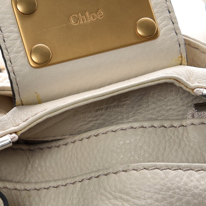 Chloe Calfskin Medium Paddington Satchel Off White 8 of 9