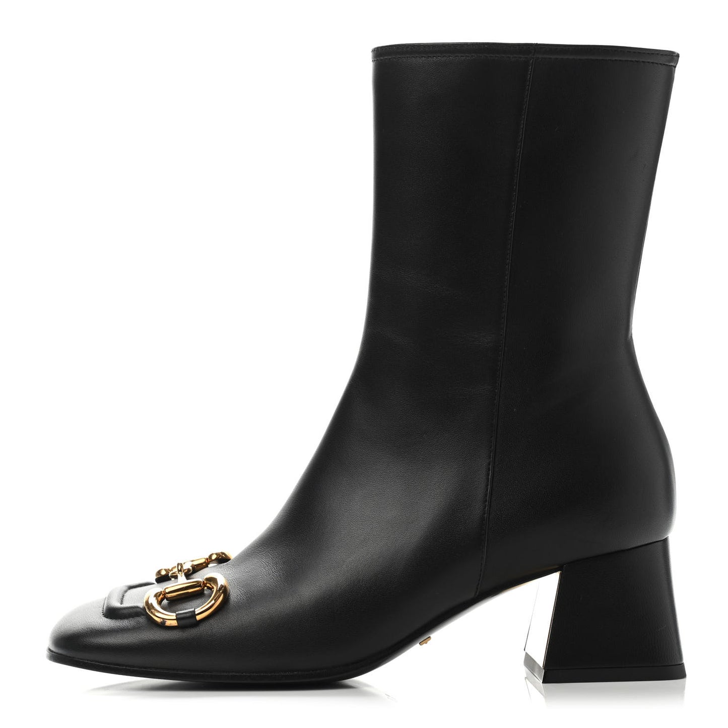 Nappa Charlotte Horsebit 55mm Ankle Boots 37.5 Black