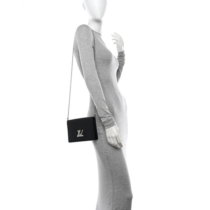 Louis Vuitton Epi Twist Belt Chain Wallet Black 2 of 11