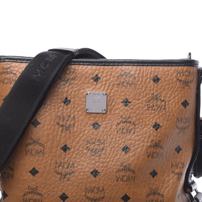MCM Visetos Crossbody Messenger Cognac 10 of 12