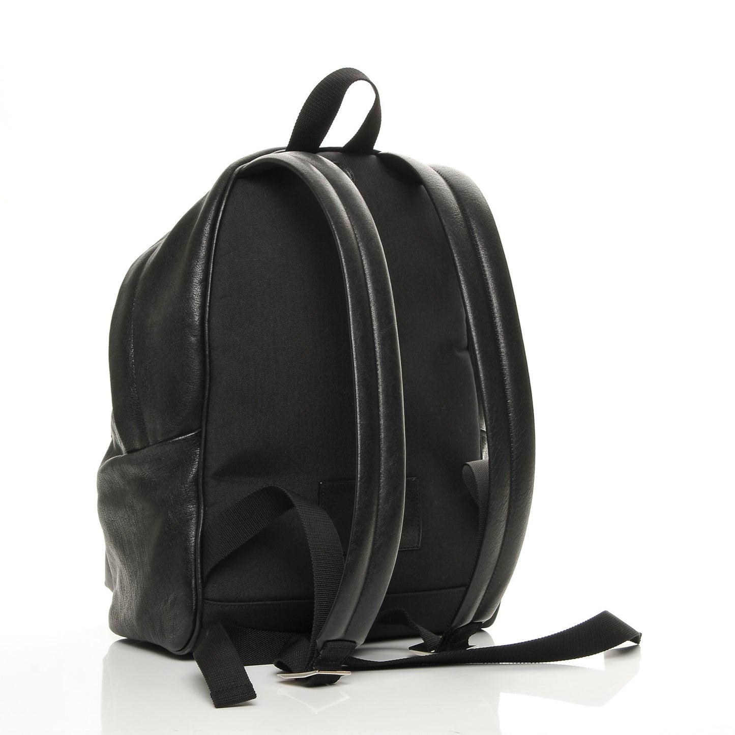 Sheepskin Love Appliqué Mini City Backpack Black