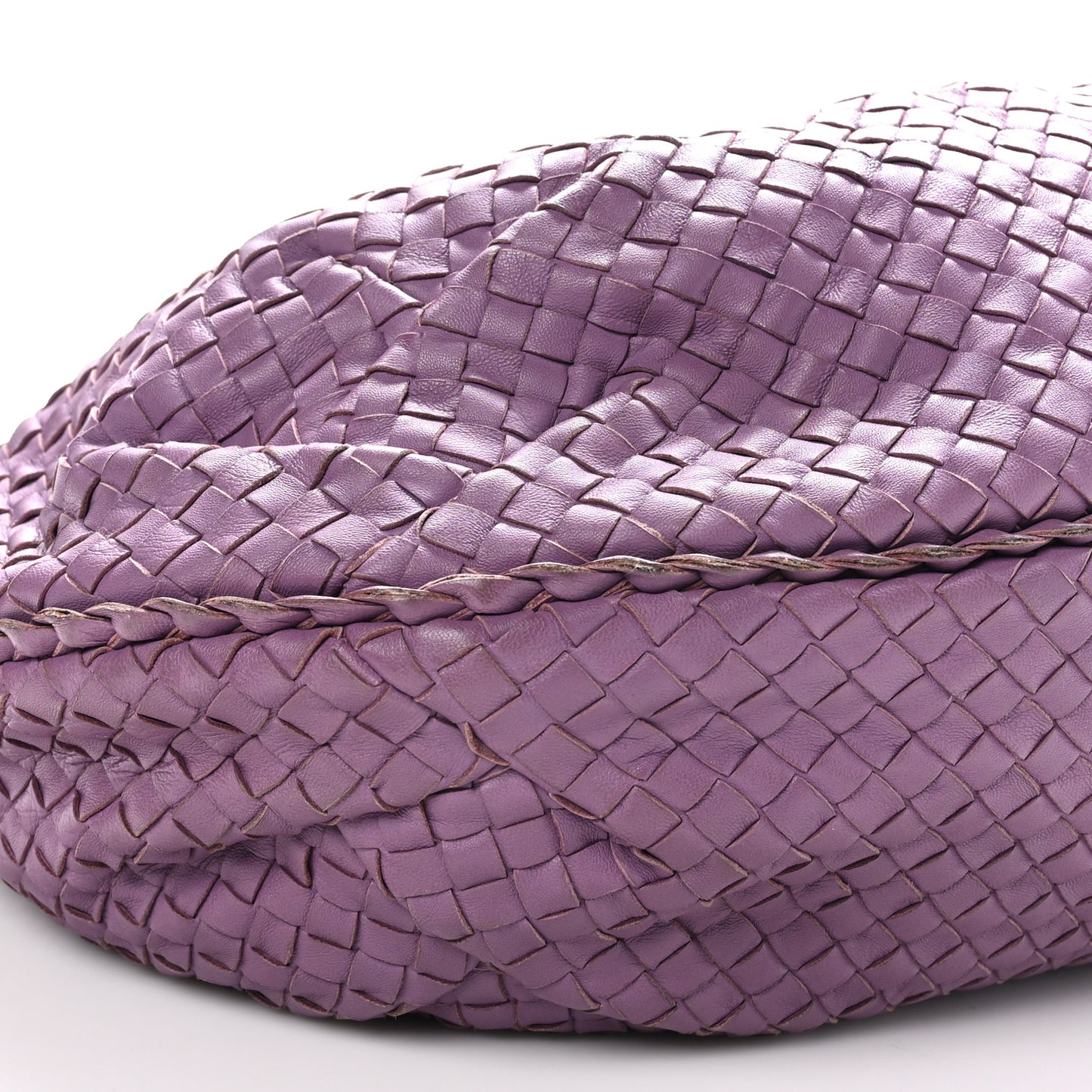Nappa Intrecciato Large Belly Veneta Hobo Corot