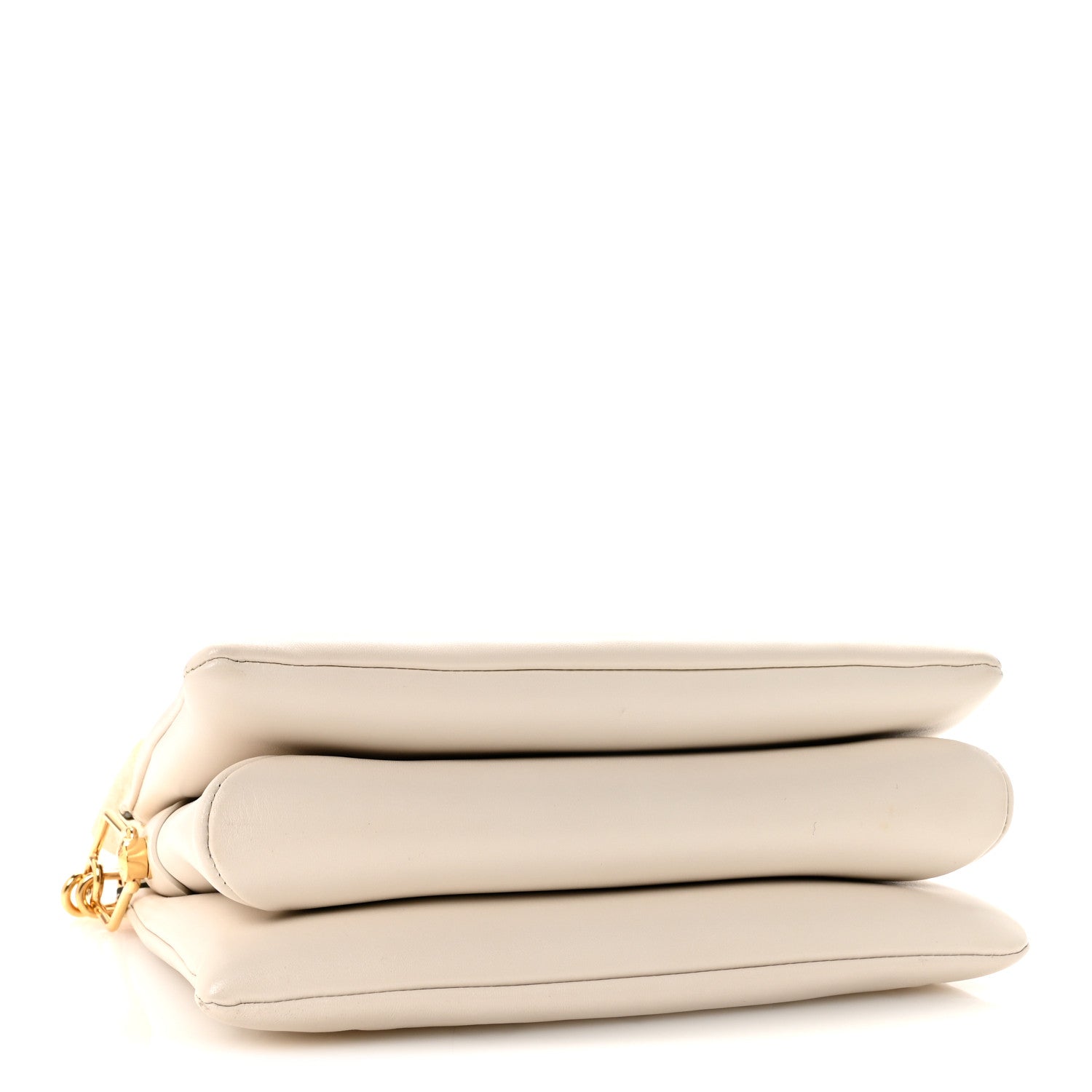 Louis Vuitton Lambskin Embossed Monogram Coussin PM Beige Cream 4 of 10