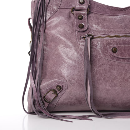 Balenciaga Chevre Classic Hardware City Lilac 10 of 16