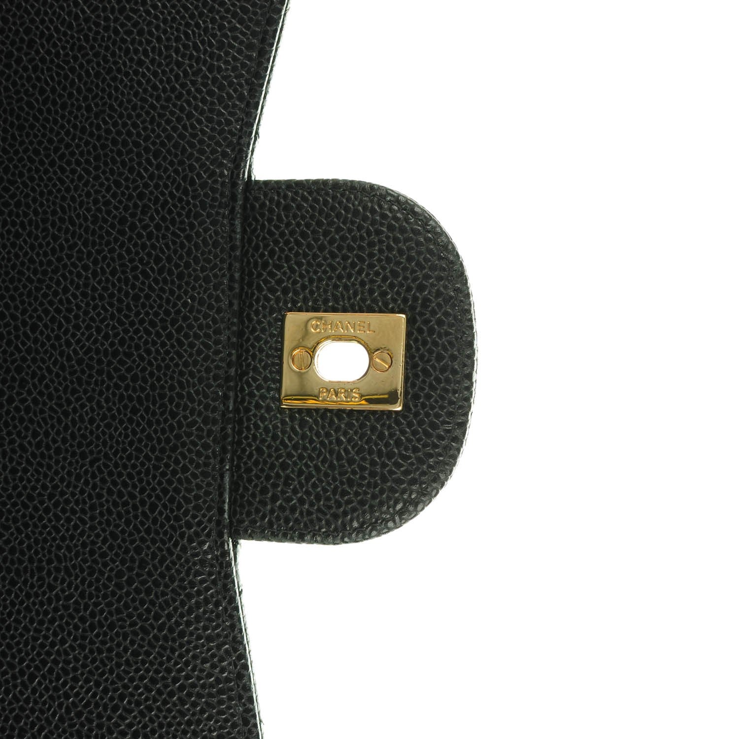 Chanel Caviar Quilted Jumbo Double Flap Black 5 of 9