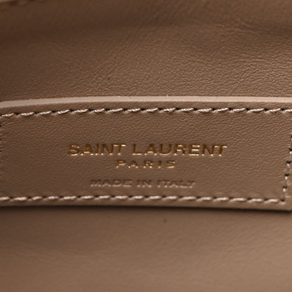 Saint Laurent Smooth Calfskin Small Le 5 A 7 Soft Hobo Dusty Grey 6 of 11