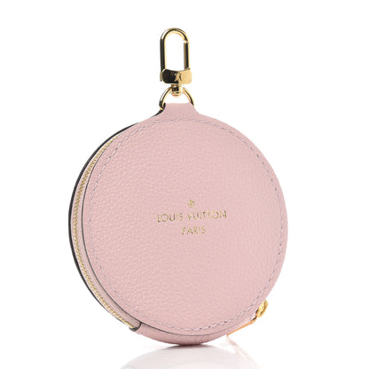 Louis Vuitton Calfskin By The Pool Papillon BB Round Coin Purse Rosebud 3 of 6