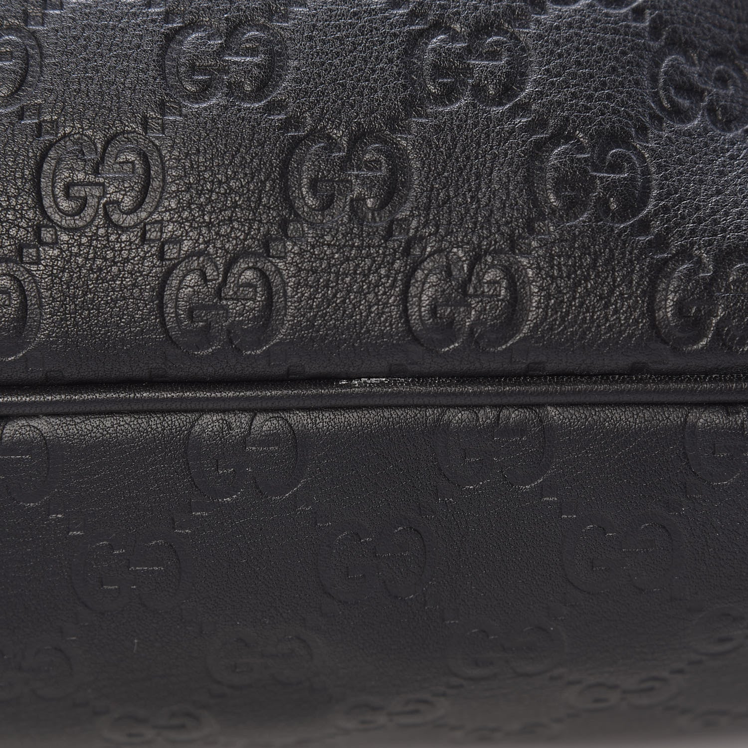 Gucci Guccissima Large Bamboo D-Ring Hobo Black 11 of 12