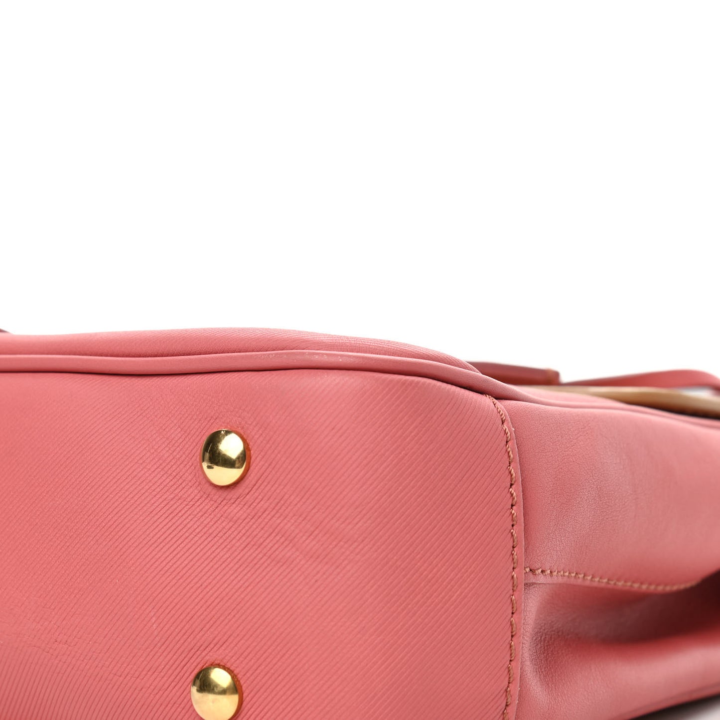 Trench Calfskin Medium DK88 Top Handle Bag Blossom Pink Pale Clementine