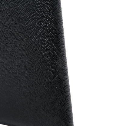 Saint Laurent Grain De Poudre Uptown Pouch Black 10 of 11