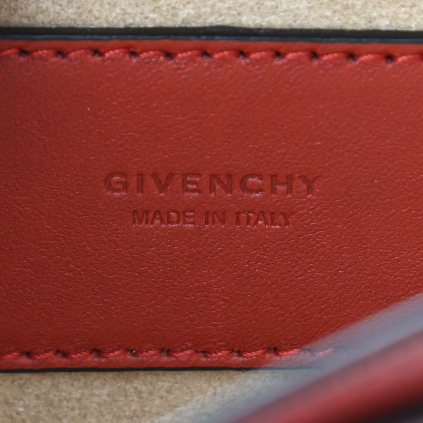 Goatskin Quilted GV3 Mini Pocket Convertible Bag Vermillon