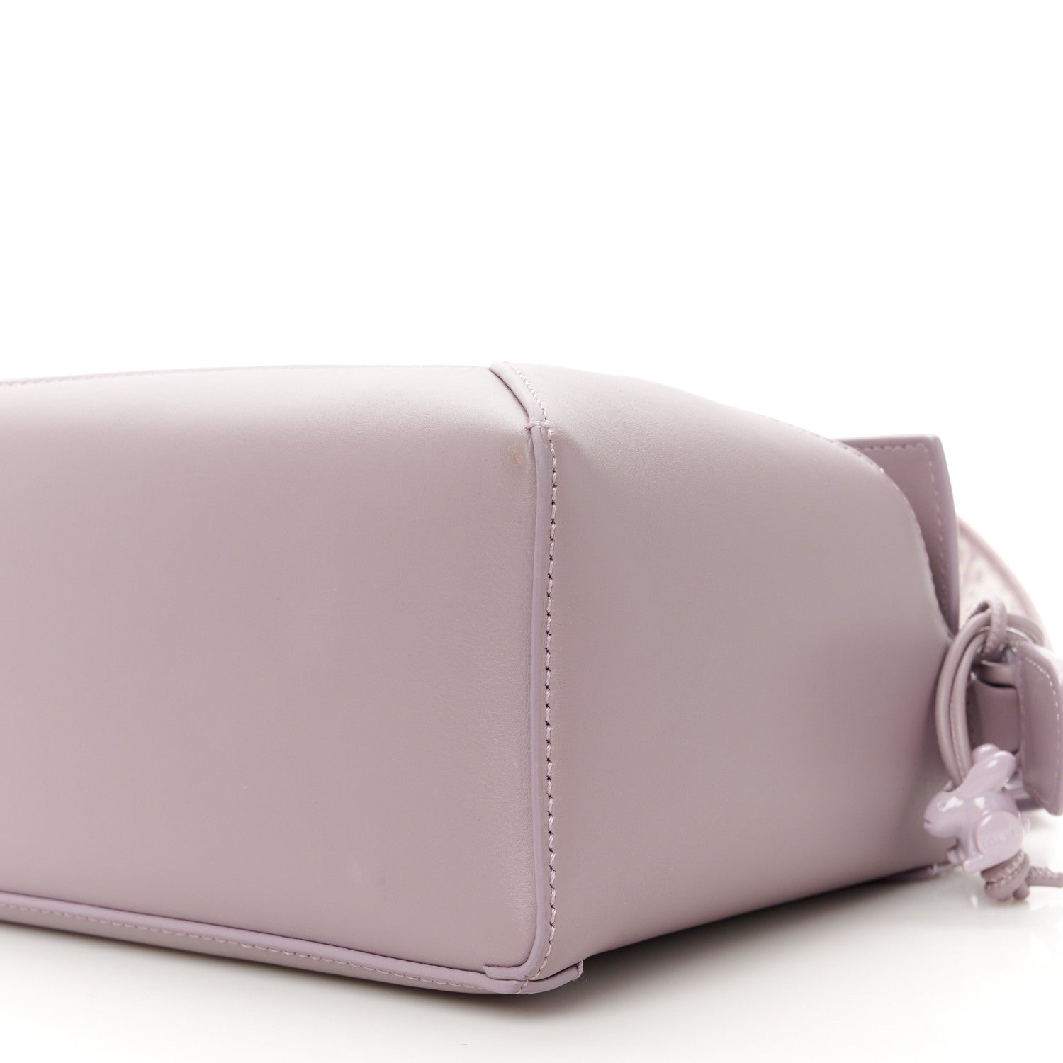 Loewe Satin Calfskin Monochrome Small Puzzle Edge Bag Pale Aubergine Glaze 11 of 11