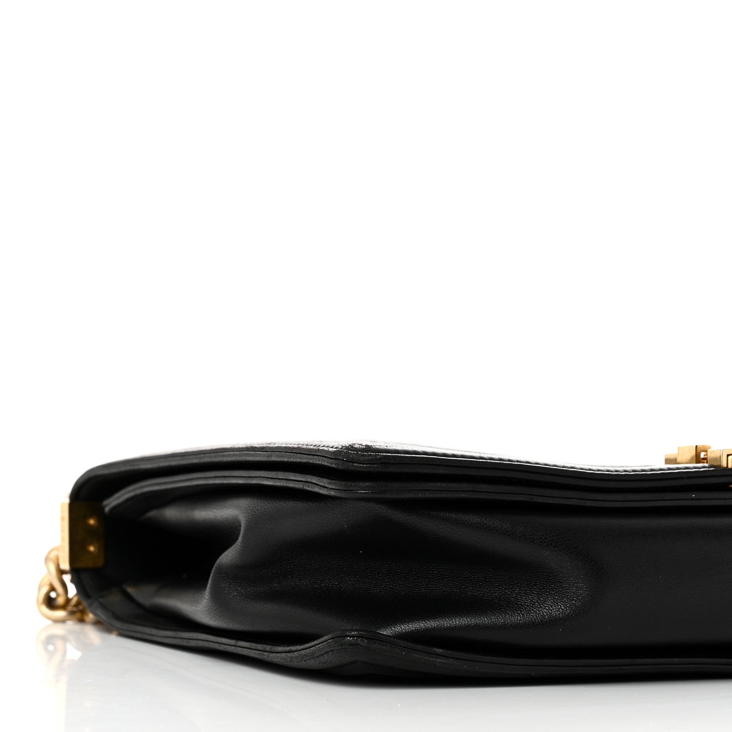 Chanel Lambskin Quilted Large Boy Flap Black 9 of 10