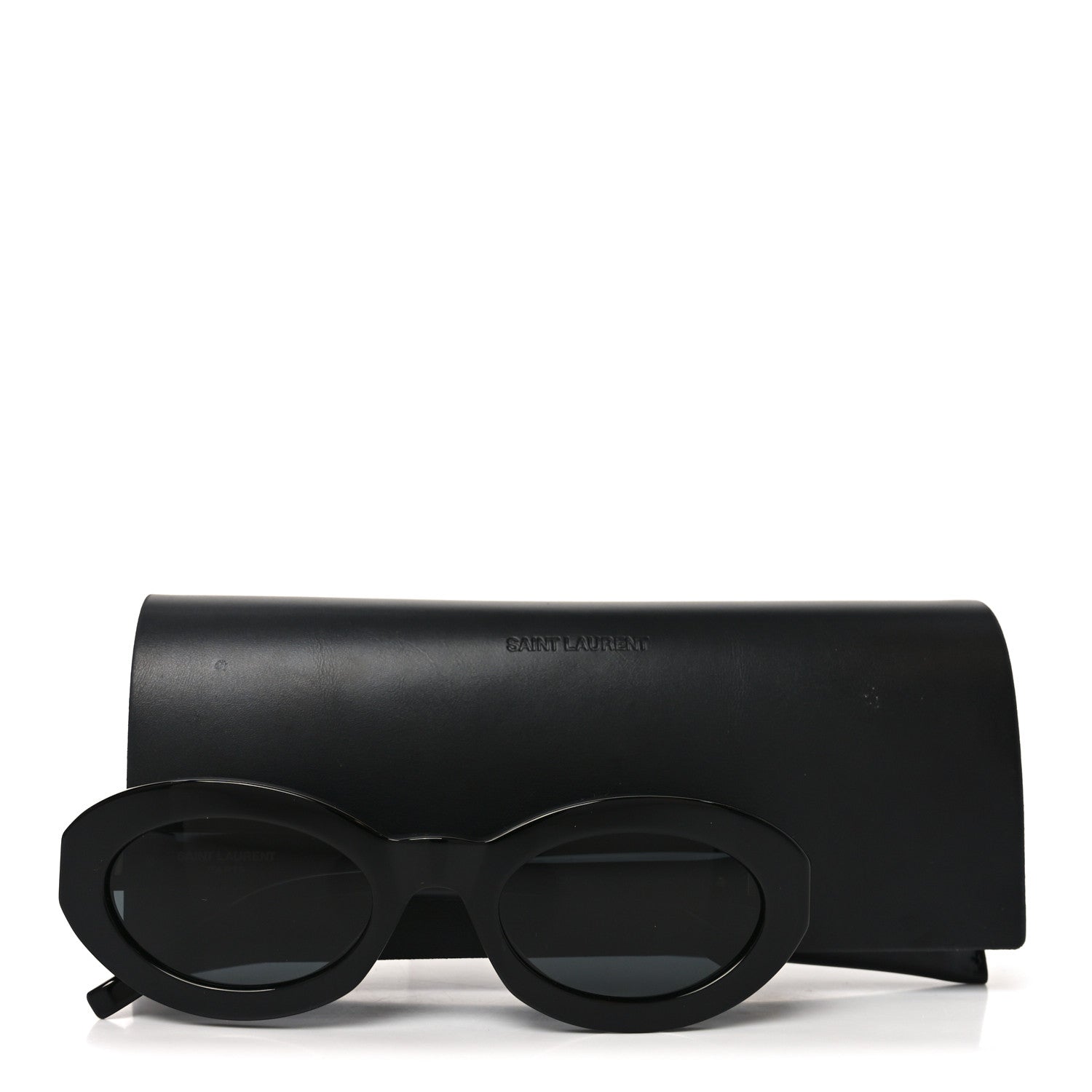 Saint Laurent Acetate Sunglasses SL M136 Black 8 of 8