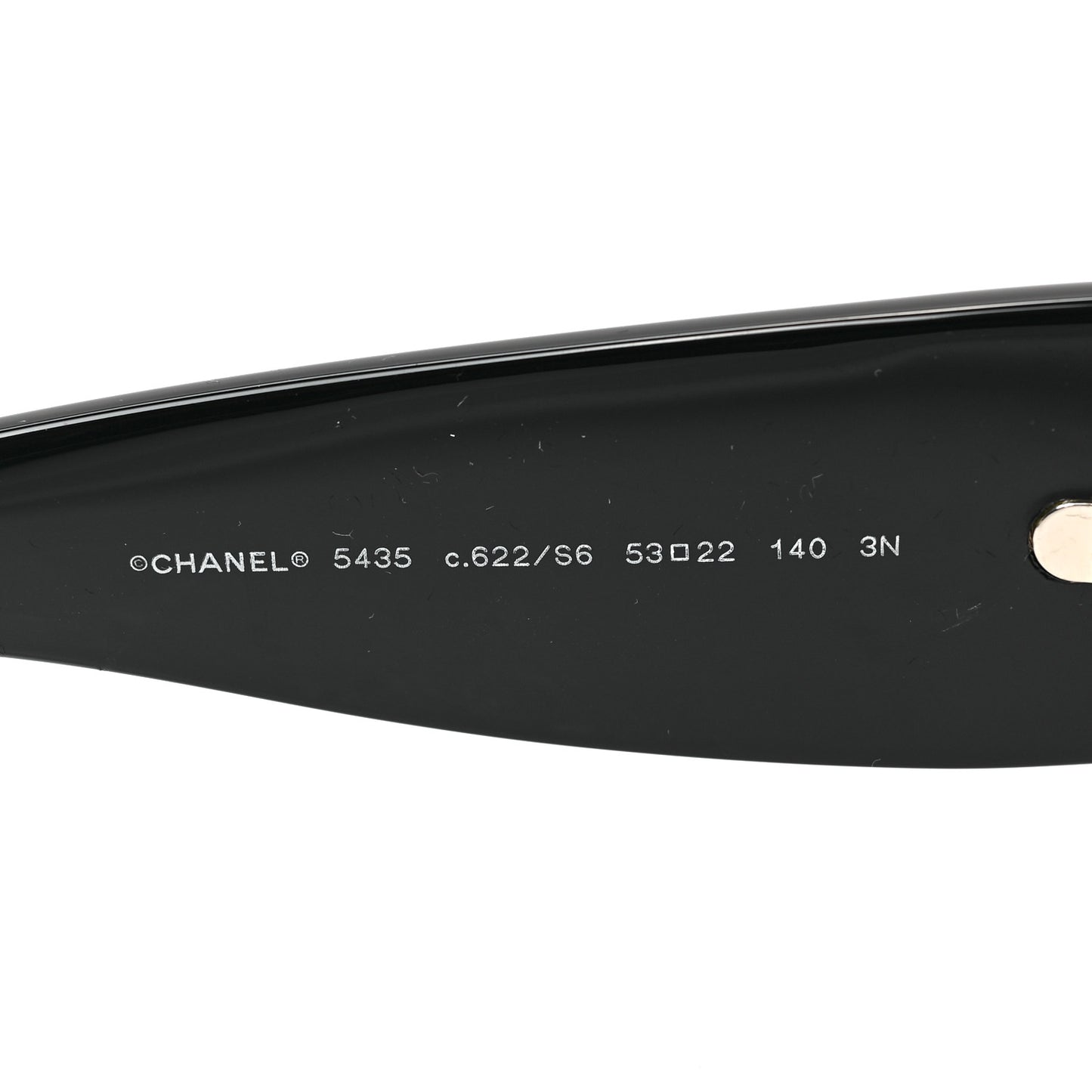 Acetate Rectangle Sunglasses 5435 Black