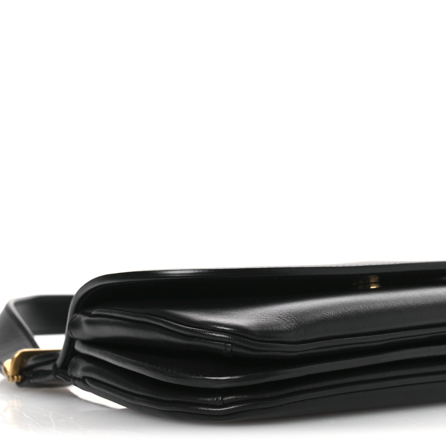 Saint Laurent Smooth Calfskin Small Charlie Shoulder Bag Black 8 of 10