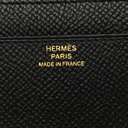 Hermes Epsom Constance Long Wallet Black 5 of 8