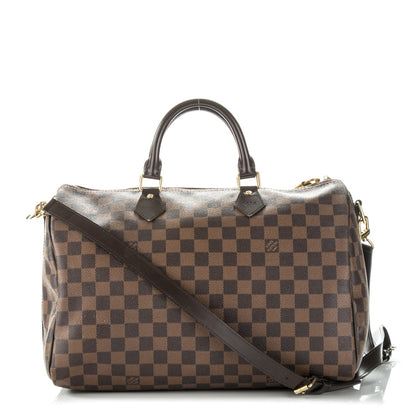 Louis Vuitton Damier Ebene Speedy Bandouliere 35 1 of 8