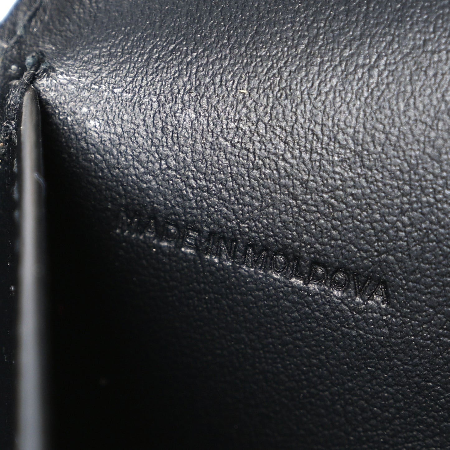 Calfskin Mini Vintage Check Note Bag Black