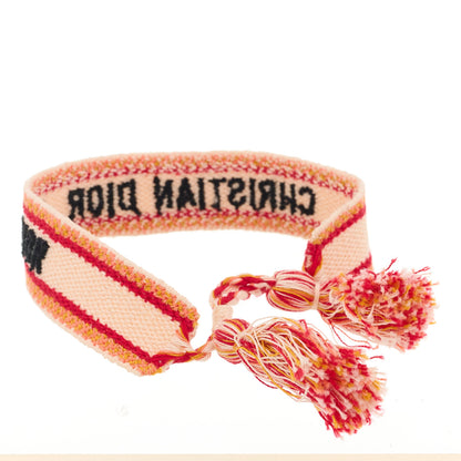 Christian Dior Woven Cotton J'Adior Friendship Bracelet Orange 3 of 3