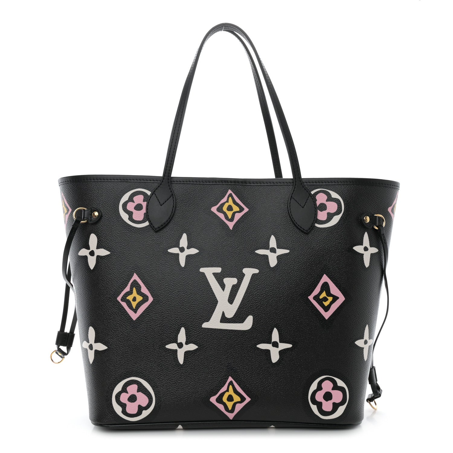 Louis Vuitton Monogram Giant Wild at Heart Neverfull MM Black 1 of 10